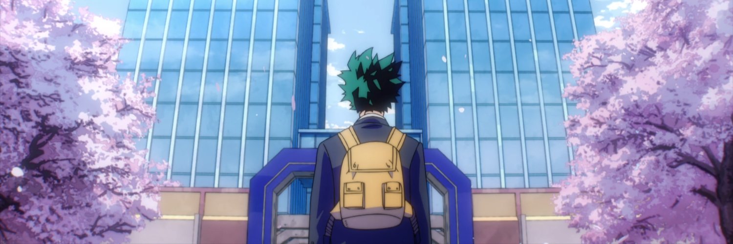 Izuku Midoriya's banner
