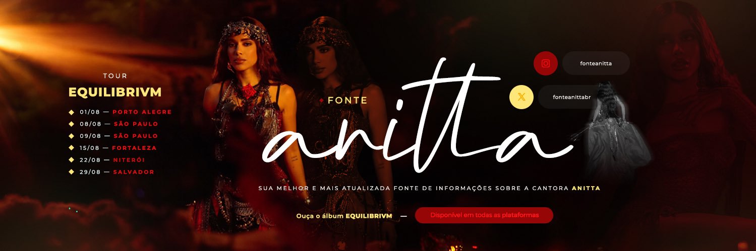 Fonte Anitta's banner