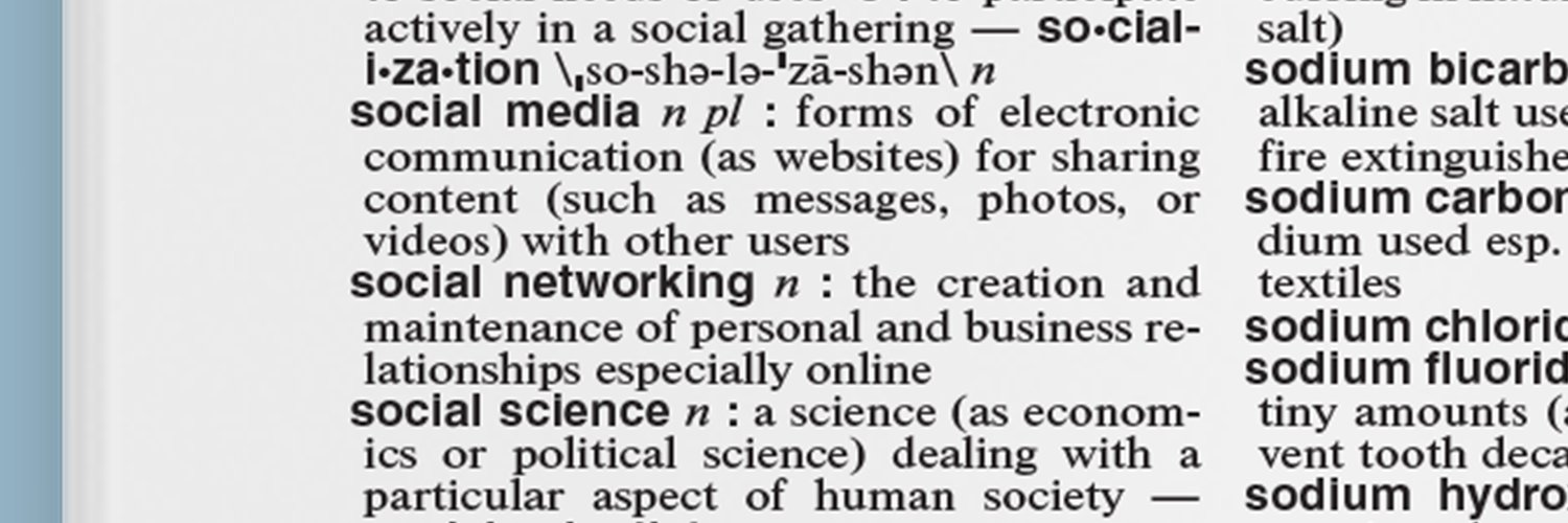 Merriam-Webster's banner