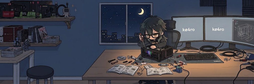 ko4ro＠自作PC's banner