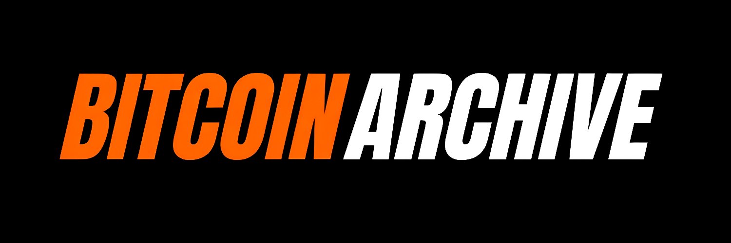 Bitcoin Archive's banner