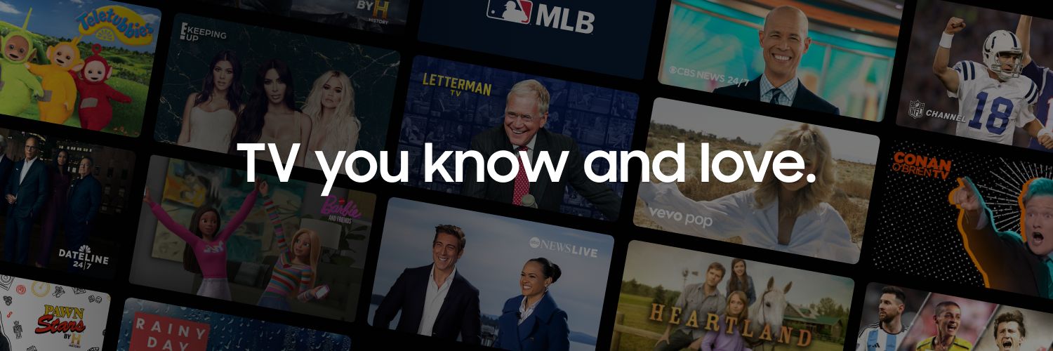 Samsung TV Plus's banner
