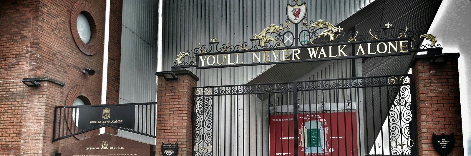 The Shankly Gates's banner