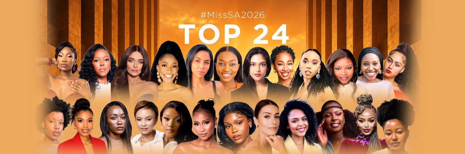 Miss South Africa's banner