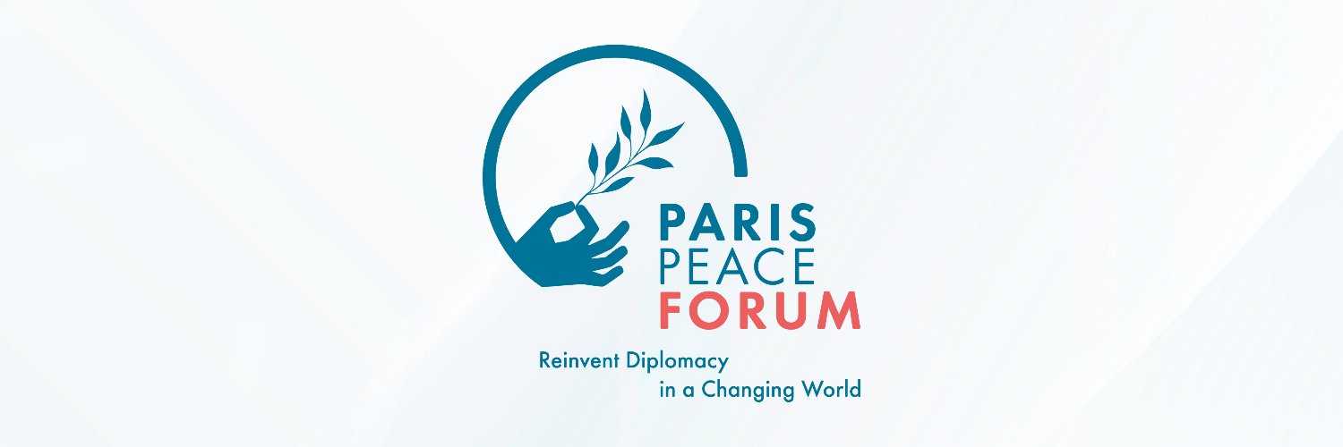 Paris Peace Forum's banner