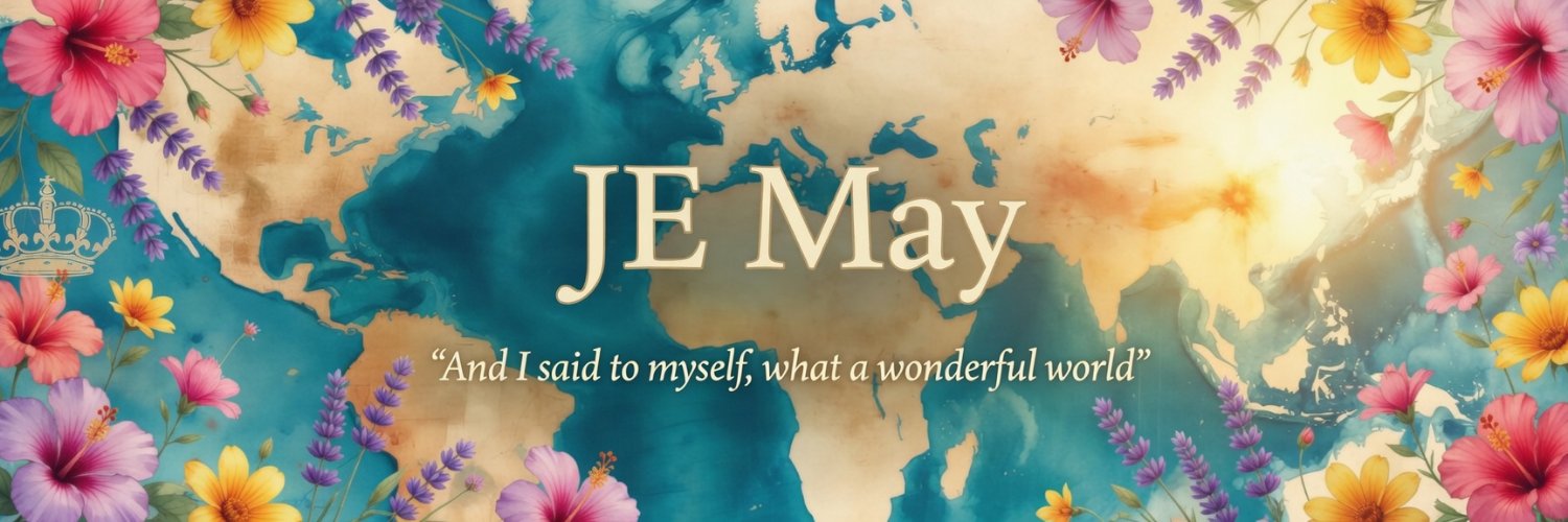 JE May's banner