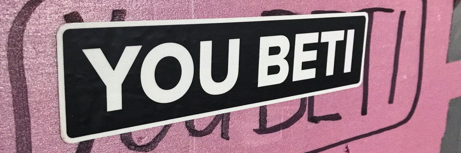 You Betcha's banner