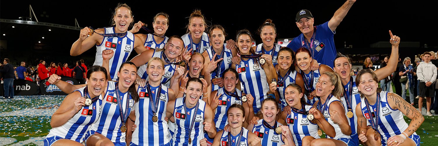 North Melbourne Women's's banner