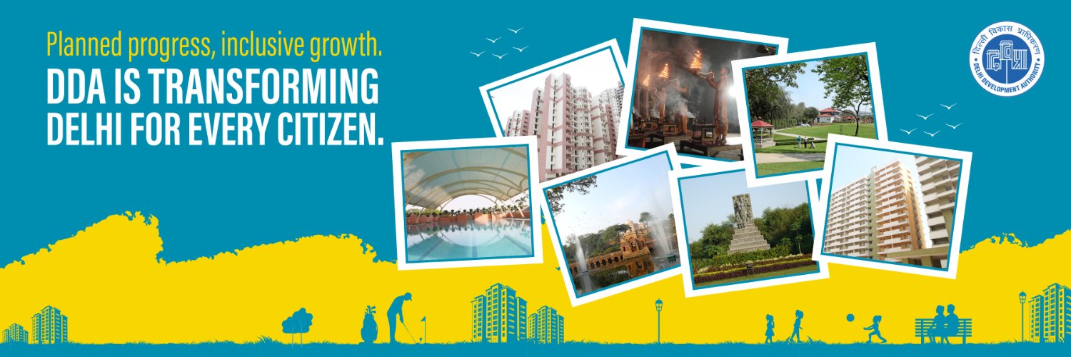 Delhi Development Authority's banner