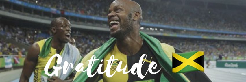 Asafa Powell's banner