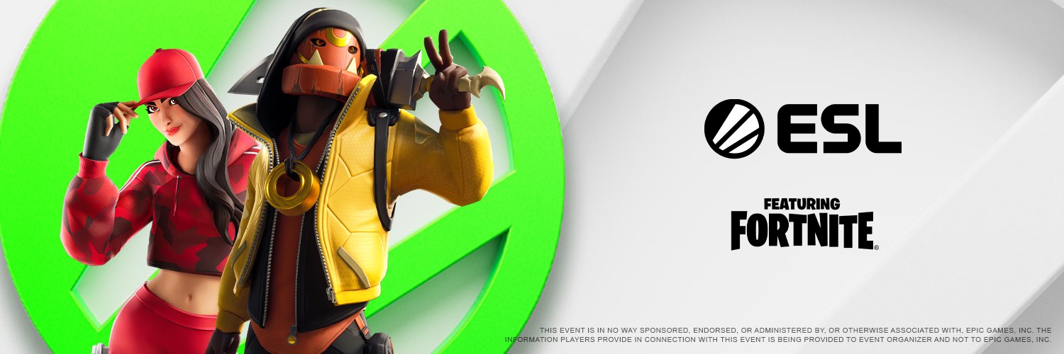 ESL ft. Fortnite's banner