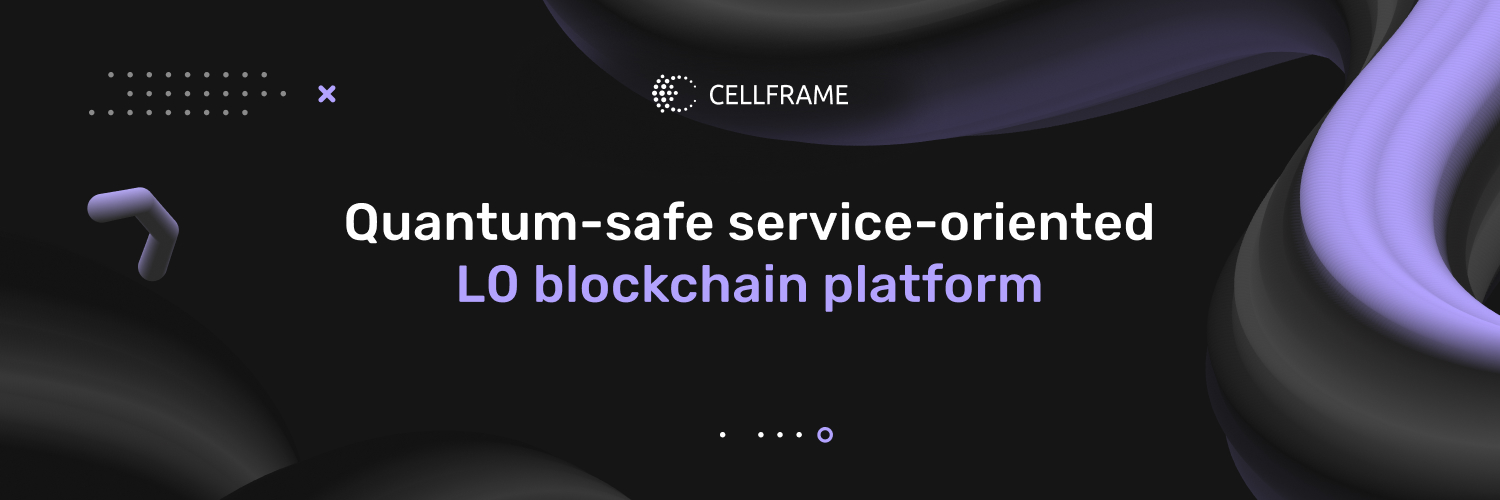 Cellframe Network's banner
