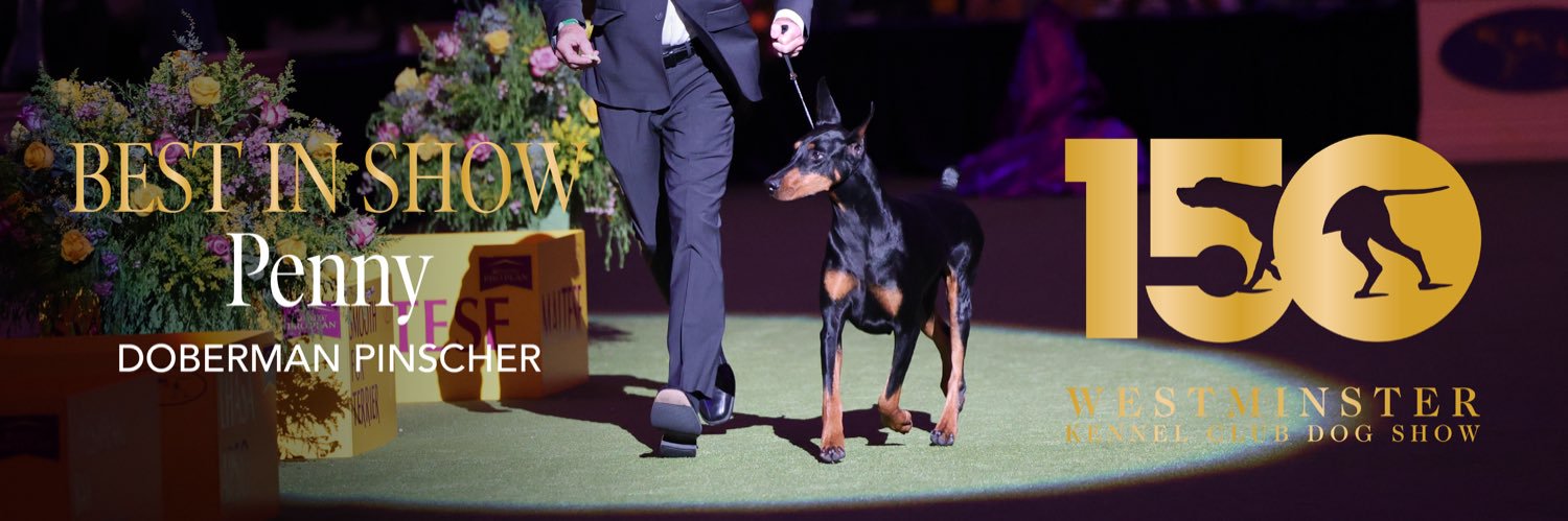 Westminster Kennel Club's banner