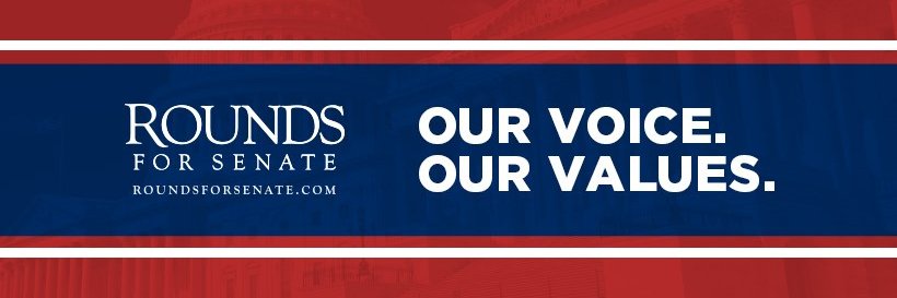 Mike Rounds's banner