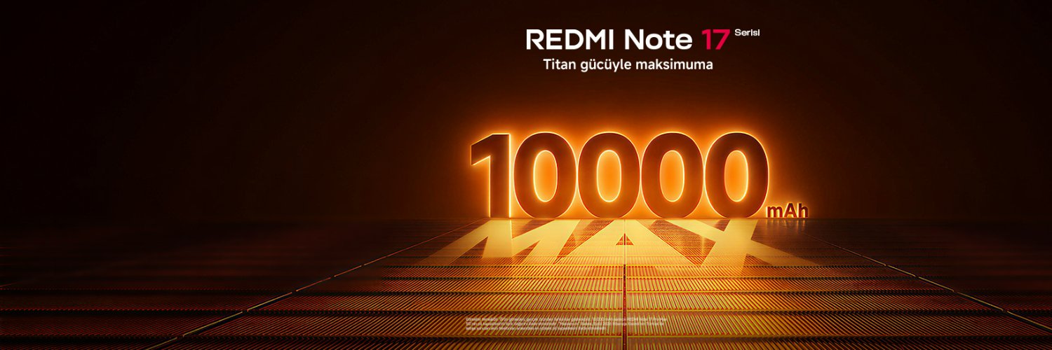Xiaomi Türkiye's banner
