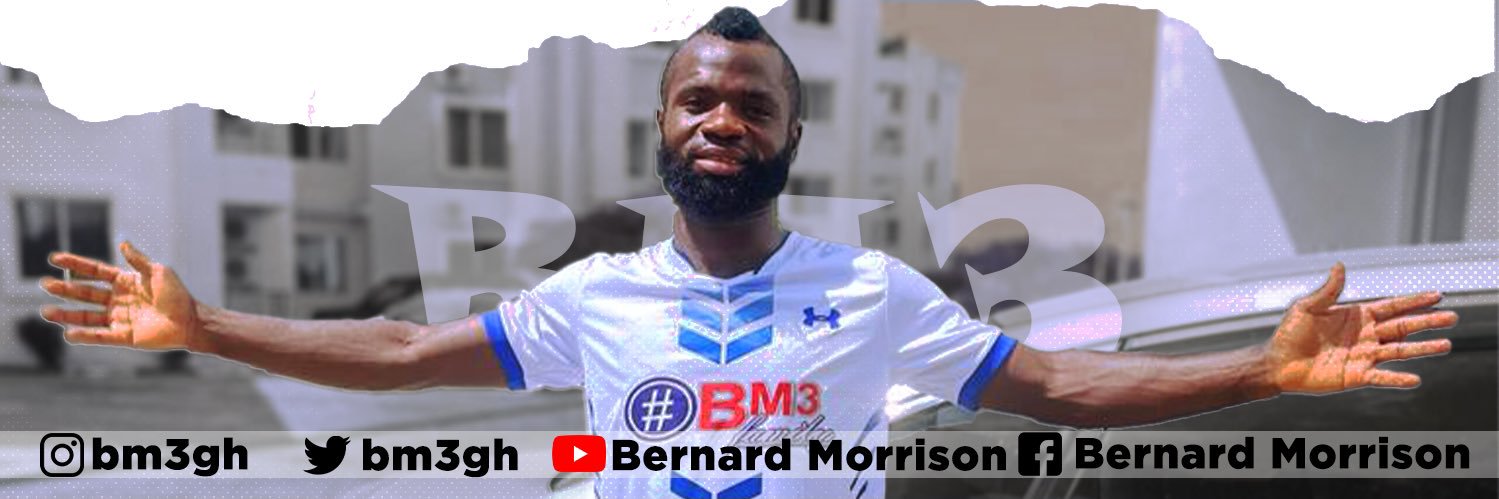 Bernard Kojo Morrison's banner