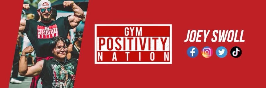 Joey Swoll's banner