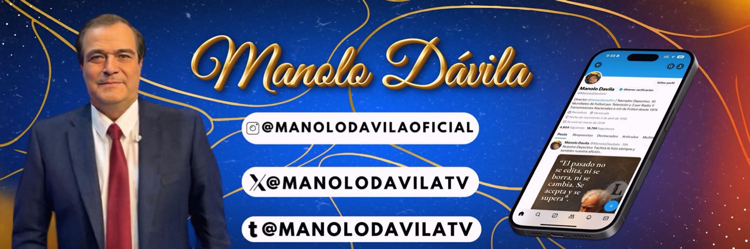 Manolo Davila's banner