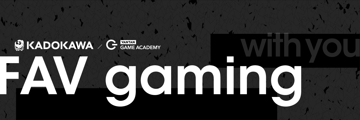 KADOKAWA FAV gaming's banner