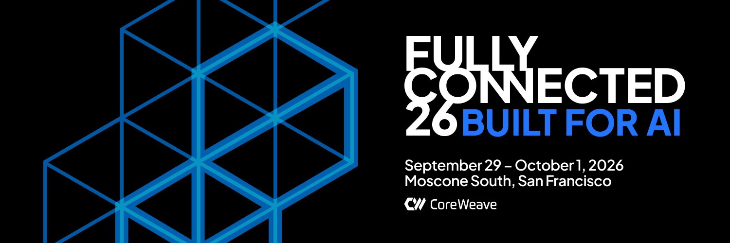 CoreWeave's banner