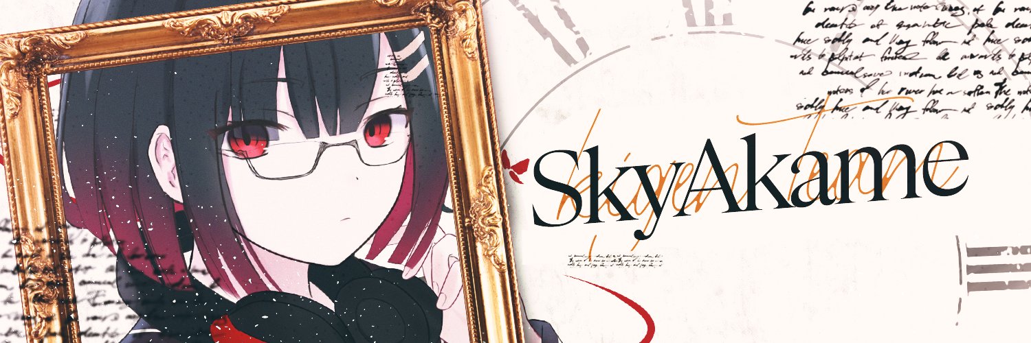 SkyAkame | ☁︎ ᶻ 𝗓 𐰁🔨's banner
