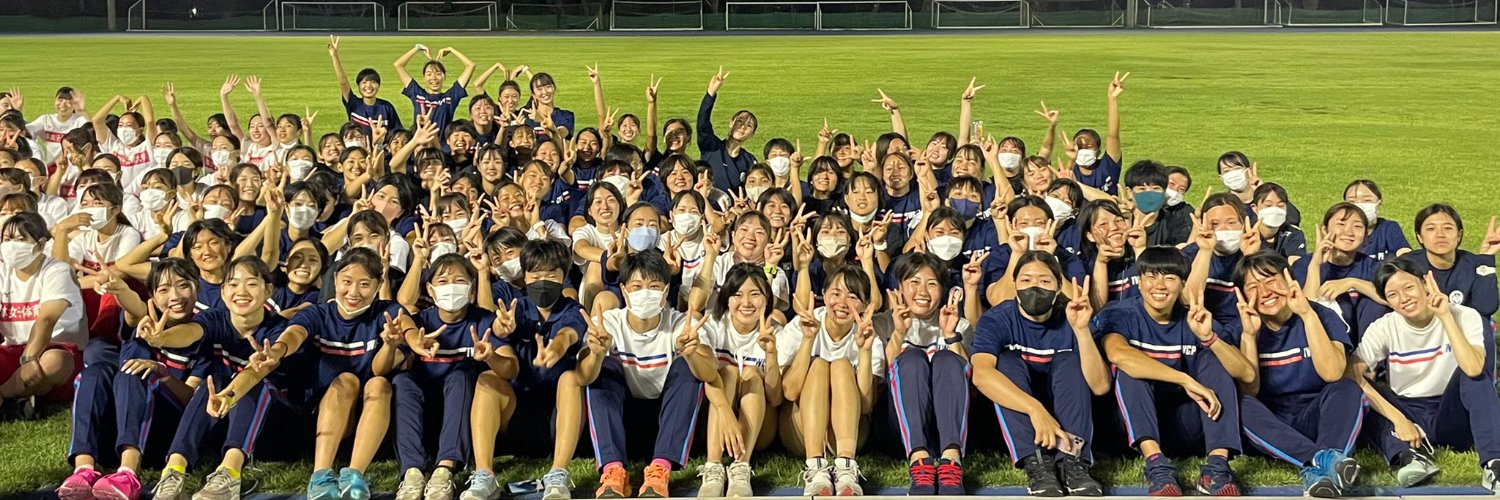 東京女子体育大学　陸上競技部's banner