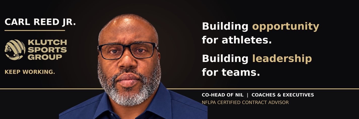 Carl Reed Jr.'s banner