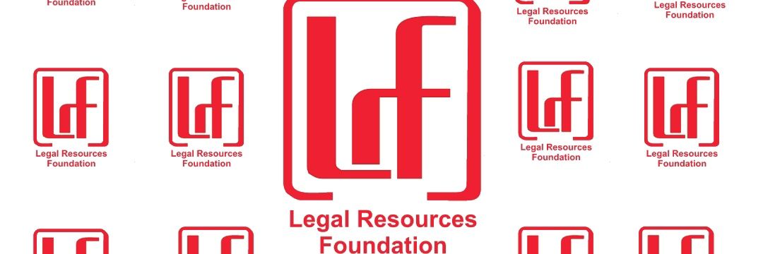 Legal Resources Foundation's banner