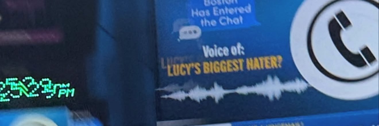 Lucy Burdge's banner