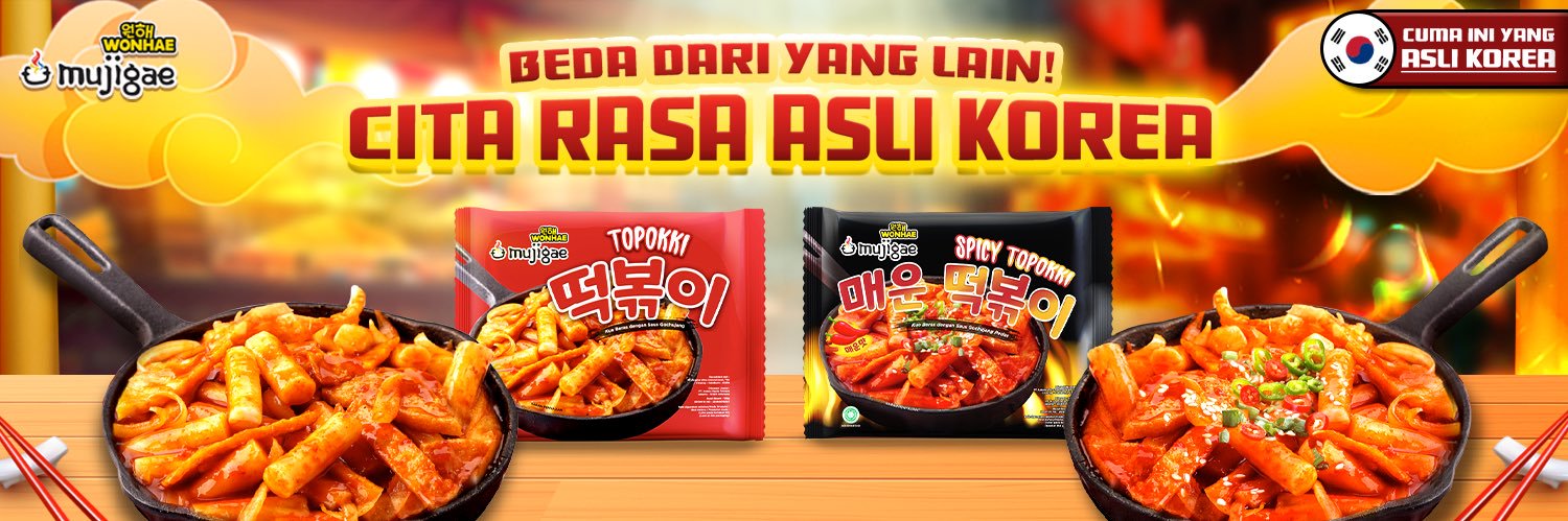 Mujigae by Wonhae (mujigaefoods.id)'s banner