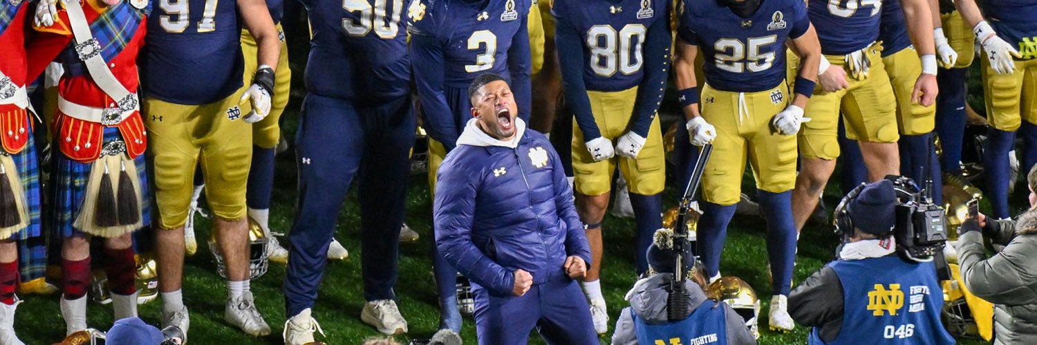 Notre Dame Fighting Irish's banner