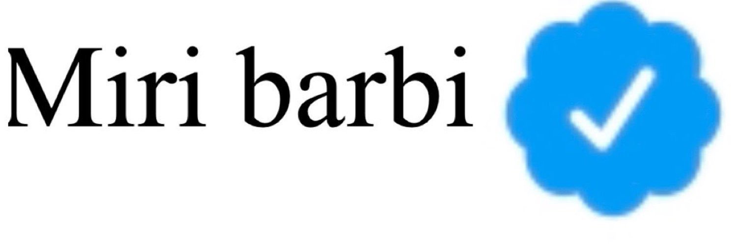 miri barbi 64,000🇮🇱🇮🇱🇮🇱🇮🇱🟢's banner