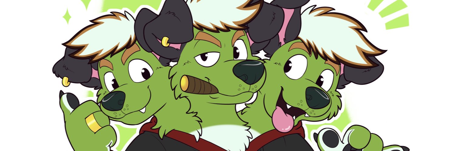 Lucky's banner