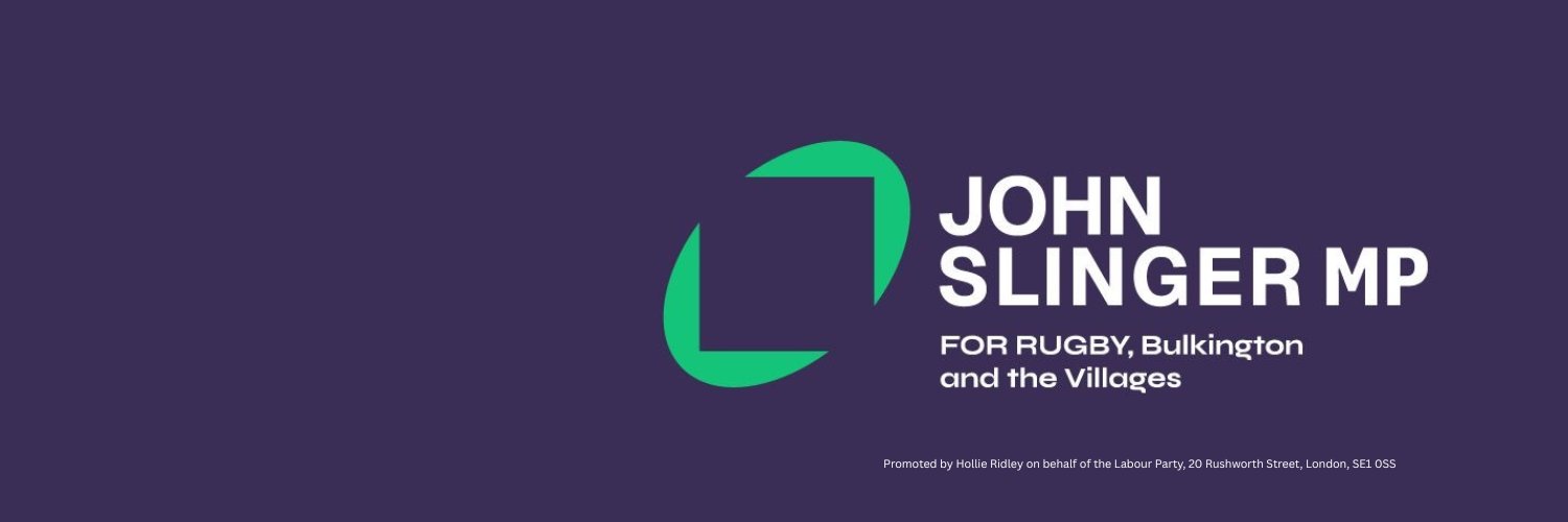 John Slinger MP's banner