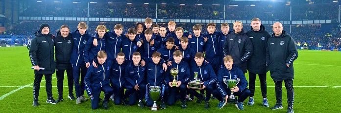 Everton Football College's banner