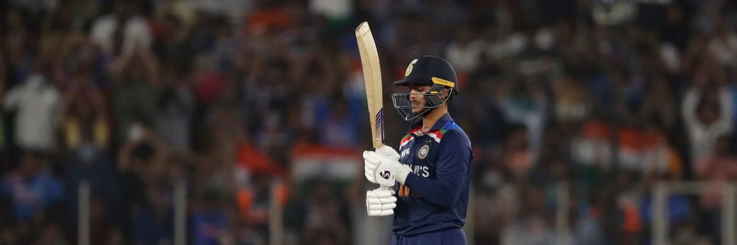Ishan Kishan's banner