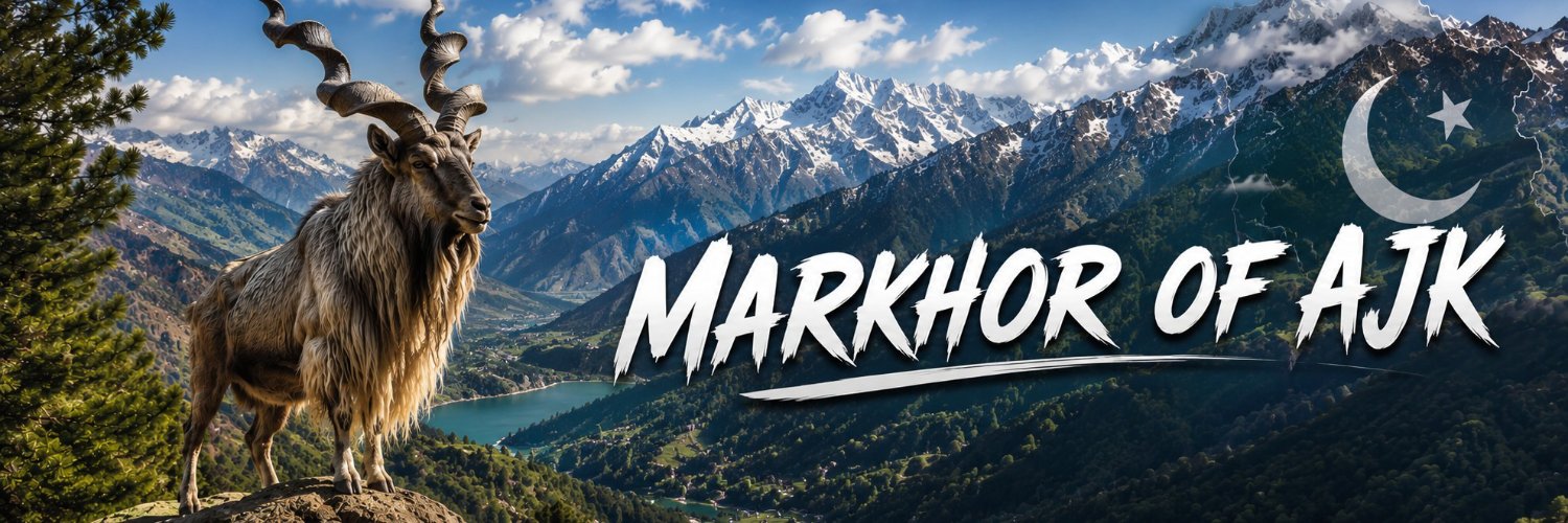 Markhor 🇵🇰's banner