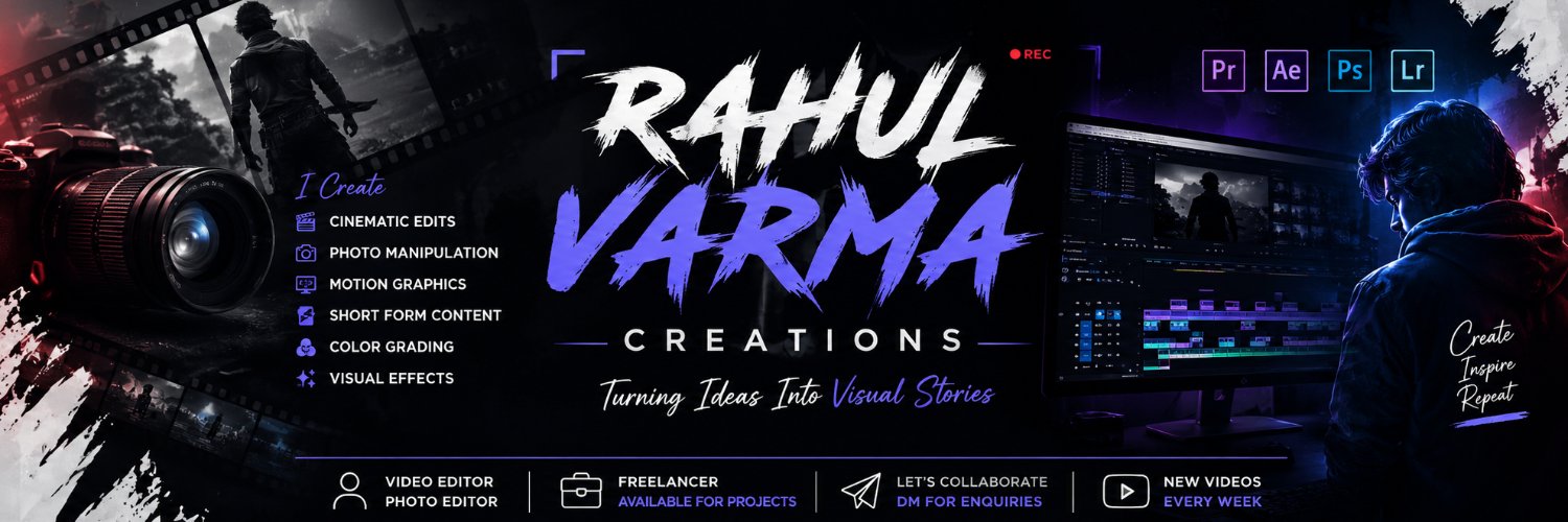Rahul Varma's banner
