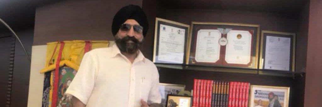 Harinder S Sikka's banner