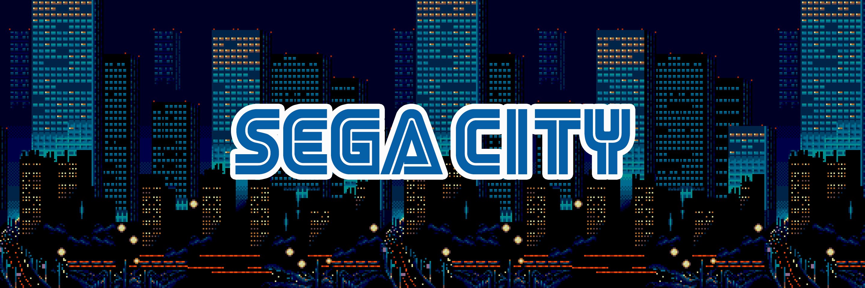 SEGA City's banner