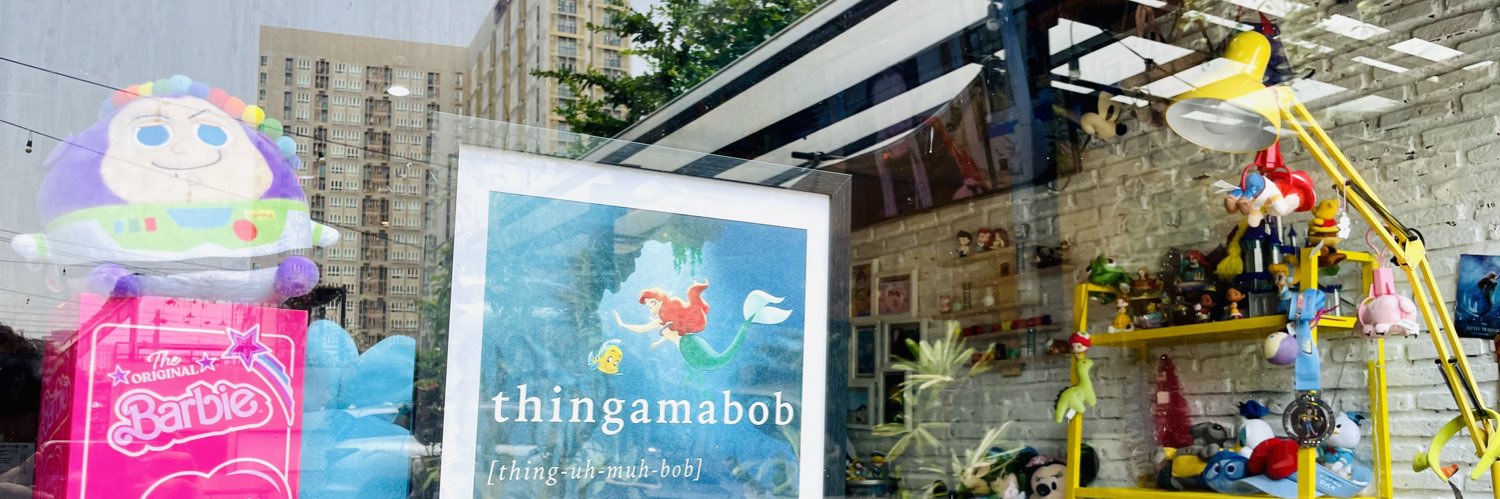 THINGAMABOBS cafè's banner