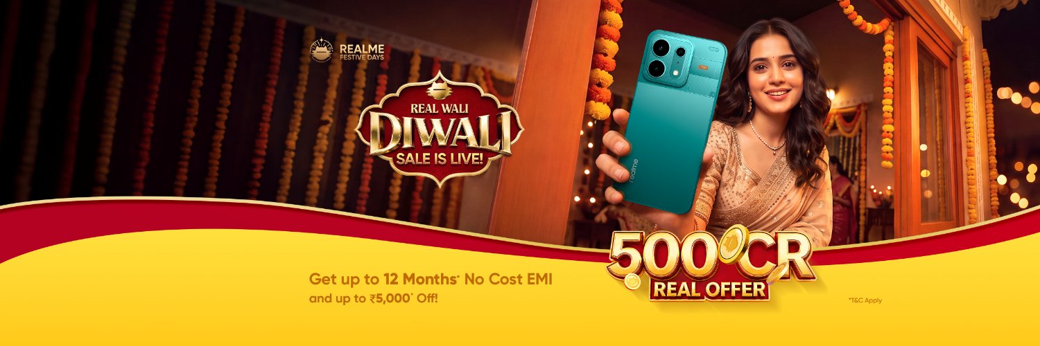 realme's banner