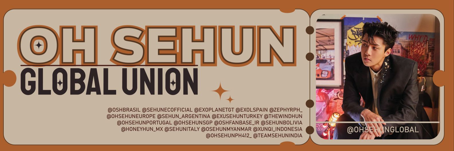 Sehun Global Union's banner