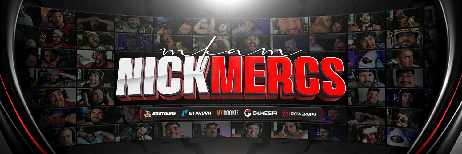 Nickmercs's banner