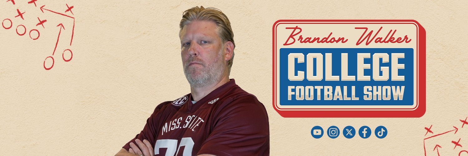 Brandon Walker College Football Show's banner