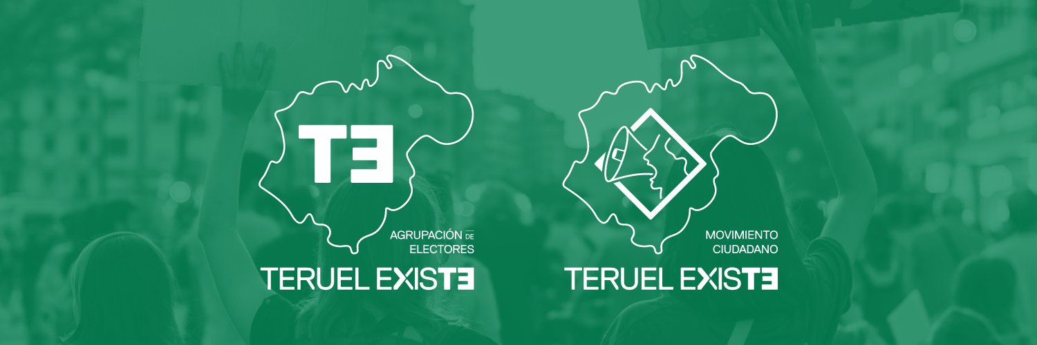 Teruel Existe's banner