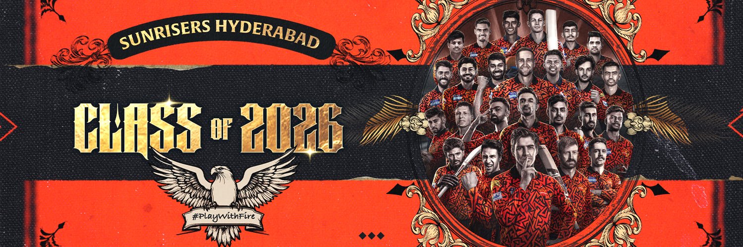 SunRisers Hyderabad's banner