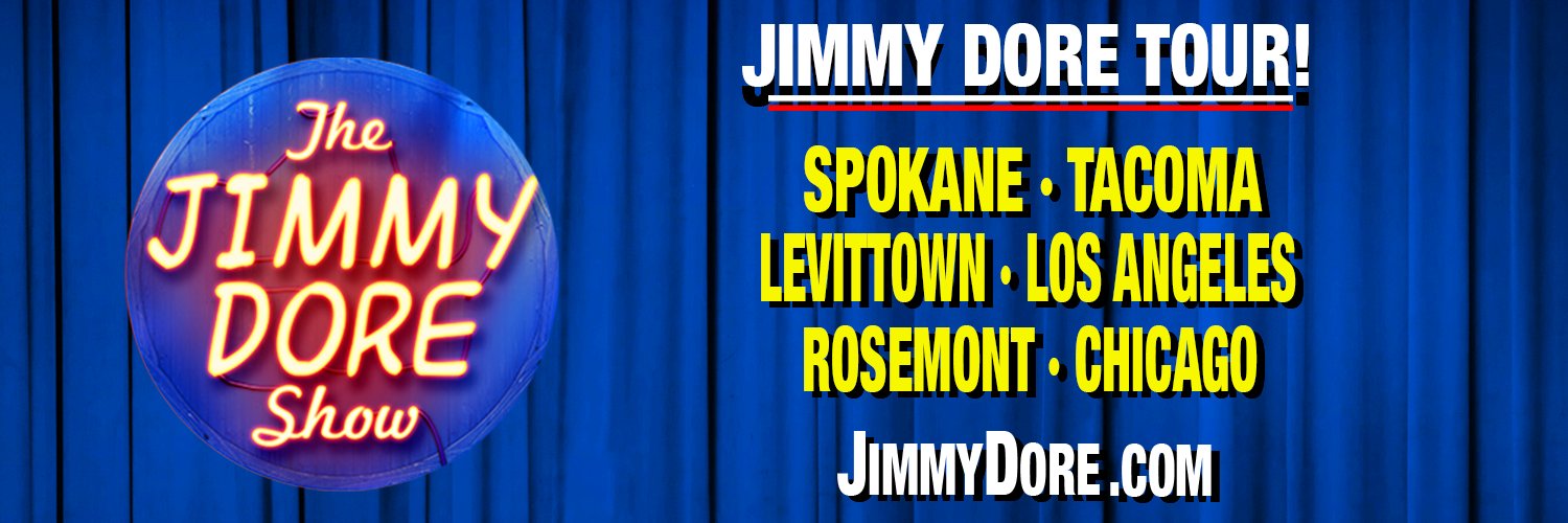 Jimmy Dore's banner