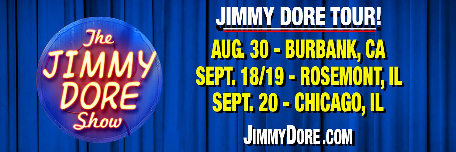 Jimmy Dore's banner