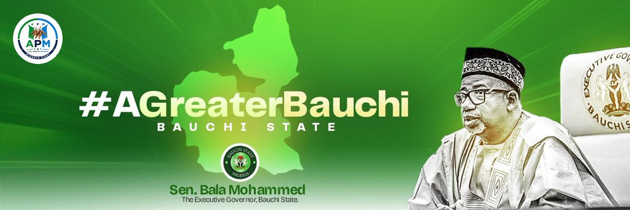 Senator Bala A. Mohammed's banner